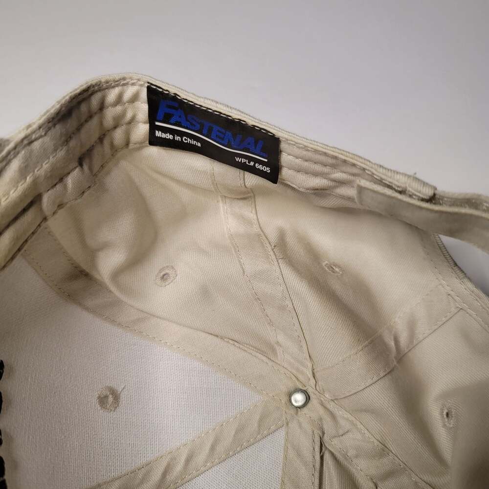 Fastenal adjustable strap Tan Hat - Picture 6 of 6